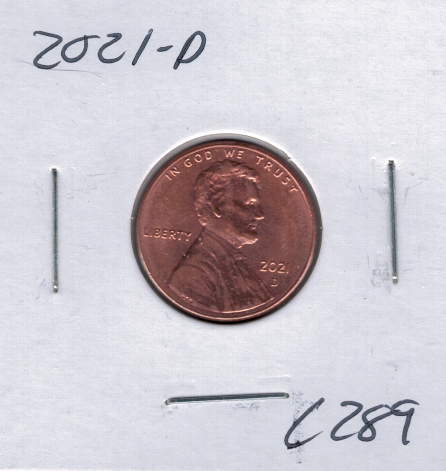 2021 D Lincoln Shield Penny C289 !!!Free Shipping!!!