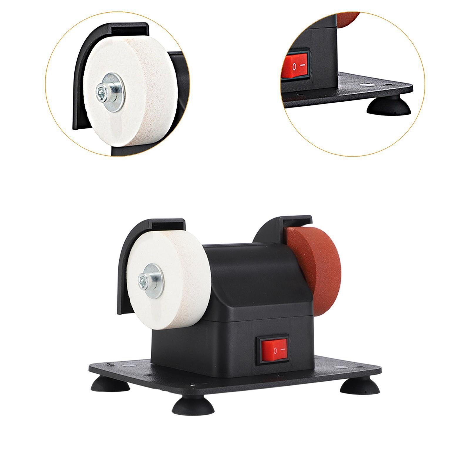 Mini Bench Grind Benchtop Sander Accessories Versatile Crafting Sturdy DIY