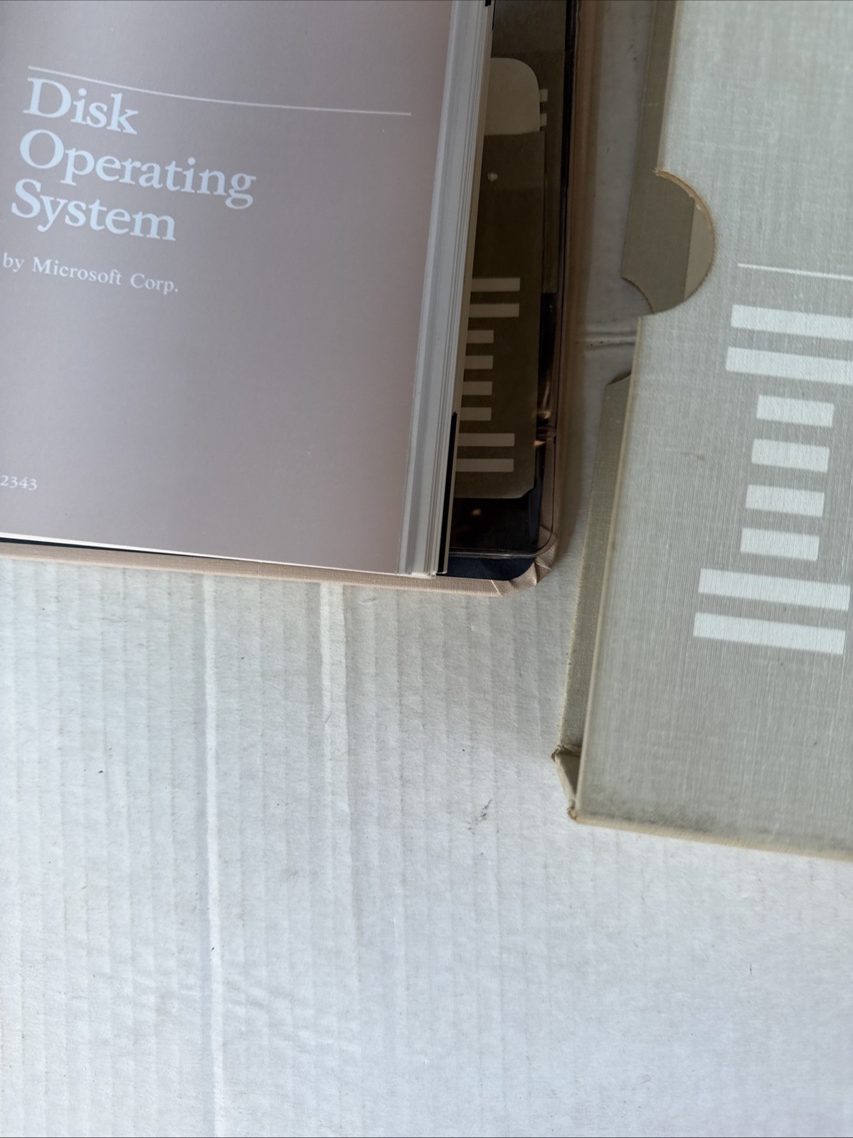 IBM DOS 2.10 6024120 Disk Operating System Missing Discs Vintage 1983