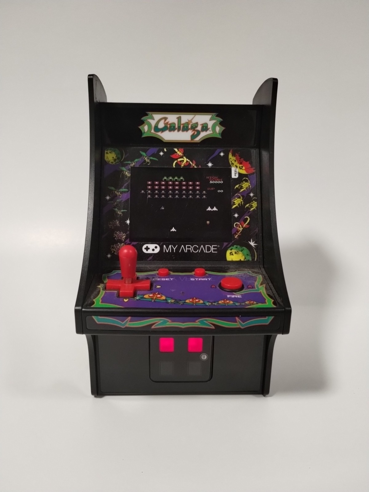 My Arcade Micro Player Mini Retro Arcade Machine Galaga Video Game Free Shipping