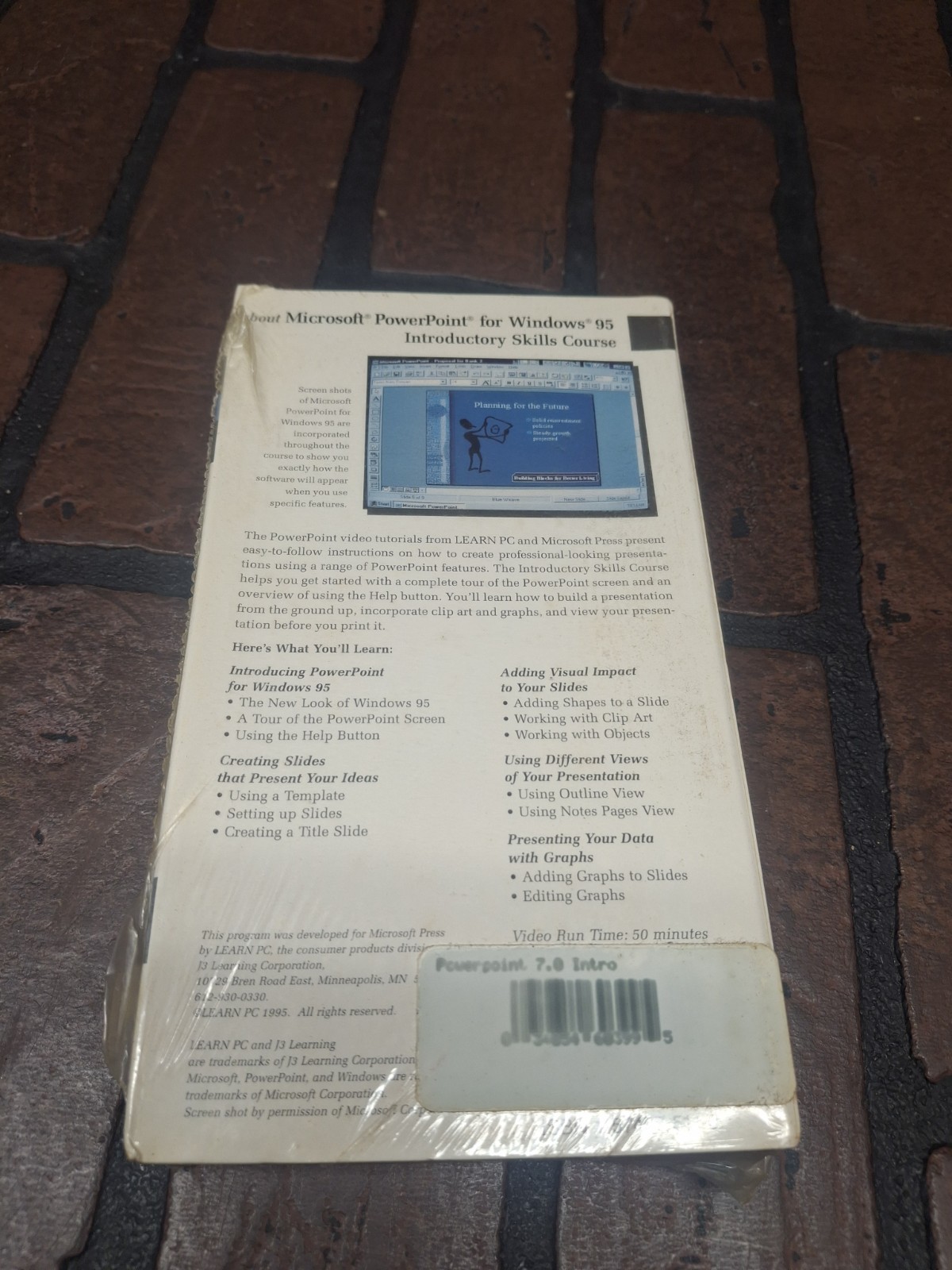 Microsoft PowerPoint For Windows 95 Vhs