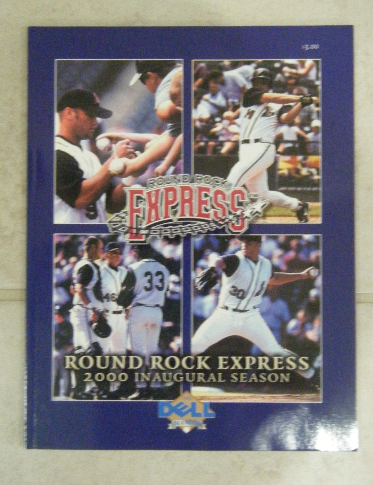 Round Rock Express 2000 Inaugural Season Programs and 2006 Program Roy Oswalt