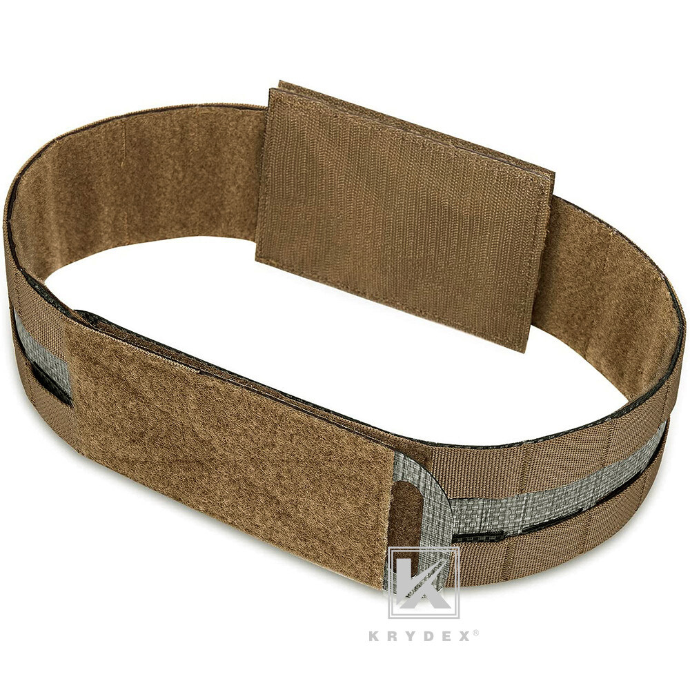 KRYDEX Tactical 3" Assault Cummerbund Tegris Rigid for Slickster FCPC LBT Coyote