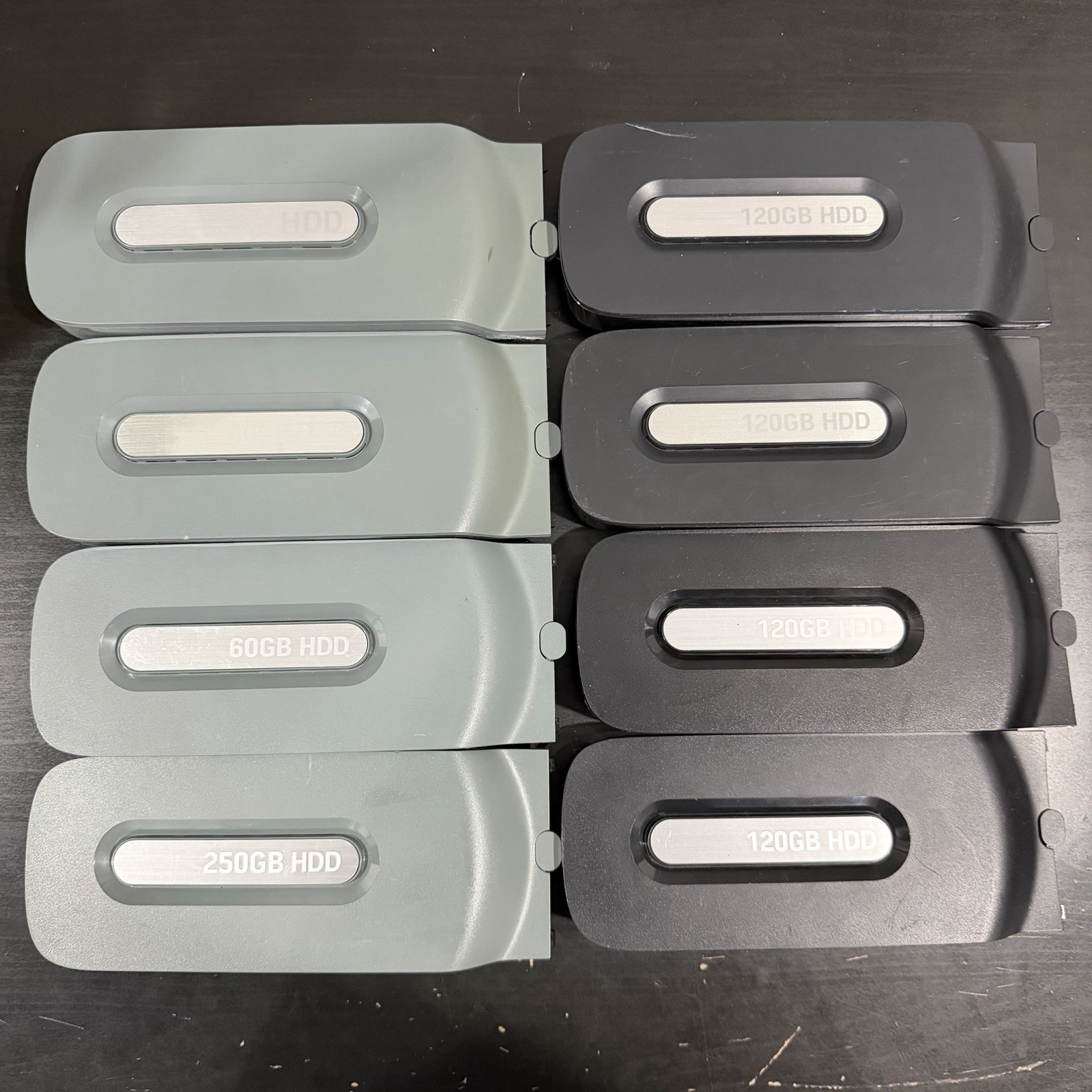 Lot of 8 Xbox 360 OEM Hard Drives 20GB 60GB 120GB 250GB HDD TESTED