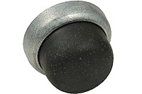 Black Rubber Boot Nut- ( Pack of 1)