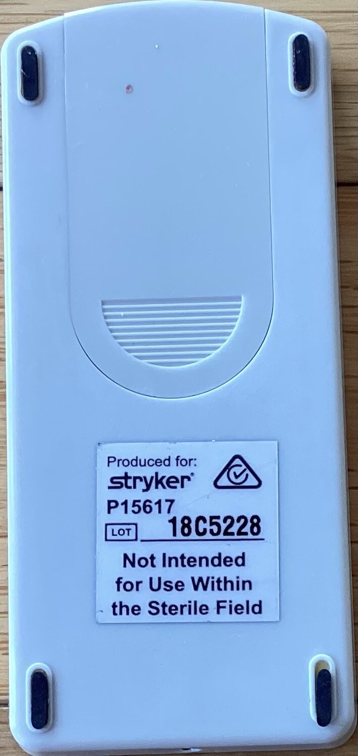 STRYKER SDC3 REMOTE, PN15617