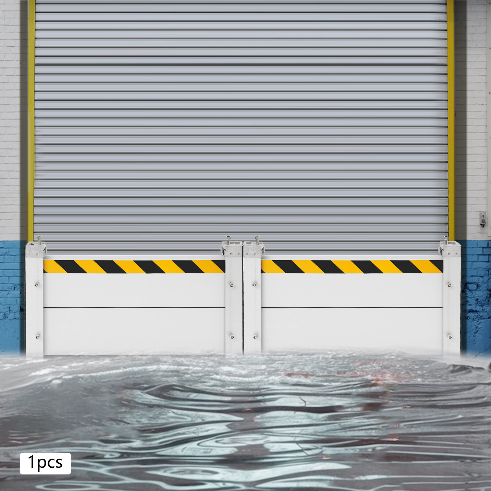 Heavy Duty Unit Module Design Flood Protection Barrier Reusable Flood Barrier