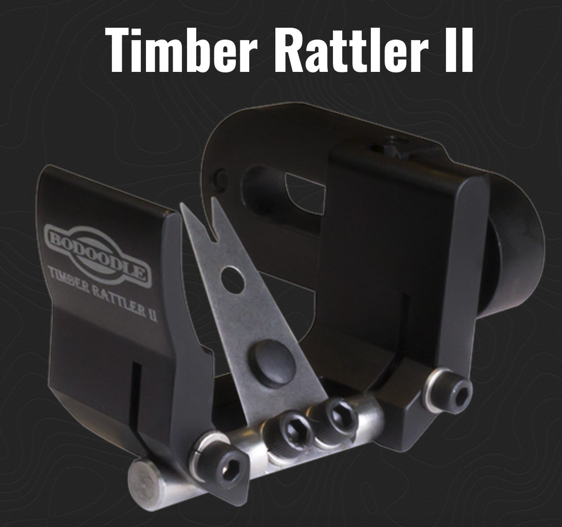 Specialty Archery - Timber Rattler II Target Rest, Right Handed, Black
