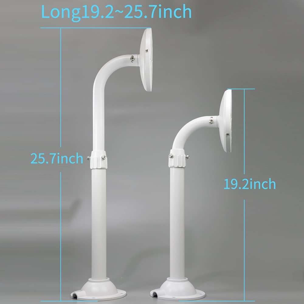 Universal J Type CCTV Camera Wall Mount Bracket 15.7-23.6in IP Dome Cam