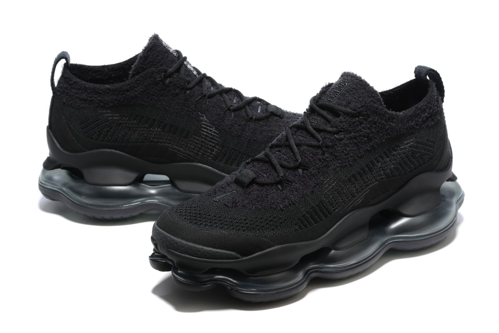 Nike Air Max Scorpion Fk Flyknit 2022 Black Men's Air Cushion Running Shoes