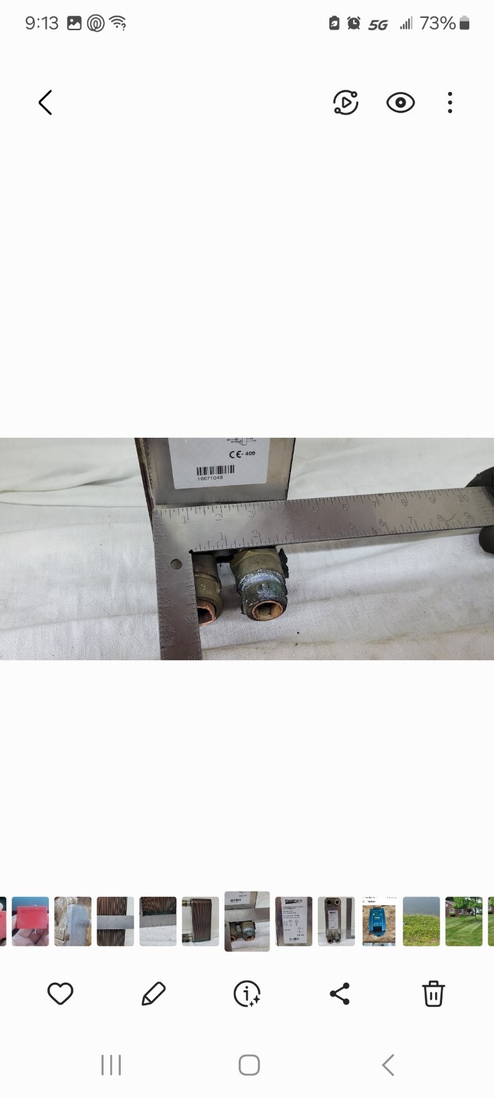 Cetetherm Heat exchanger 16671048