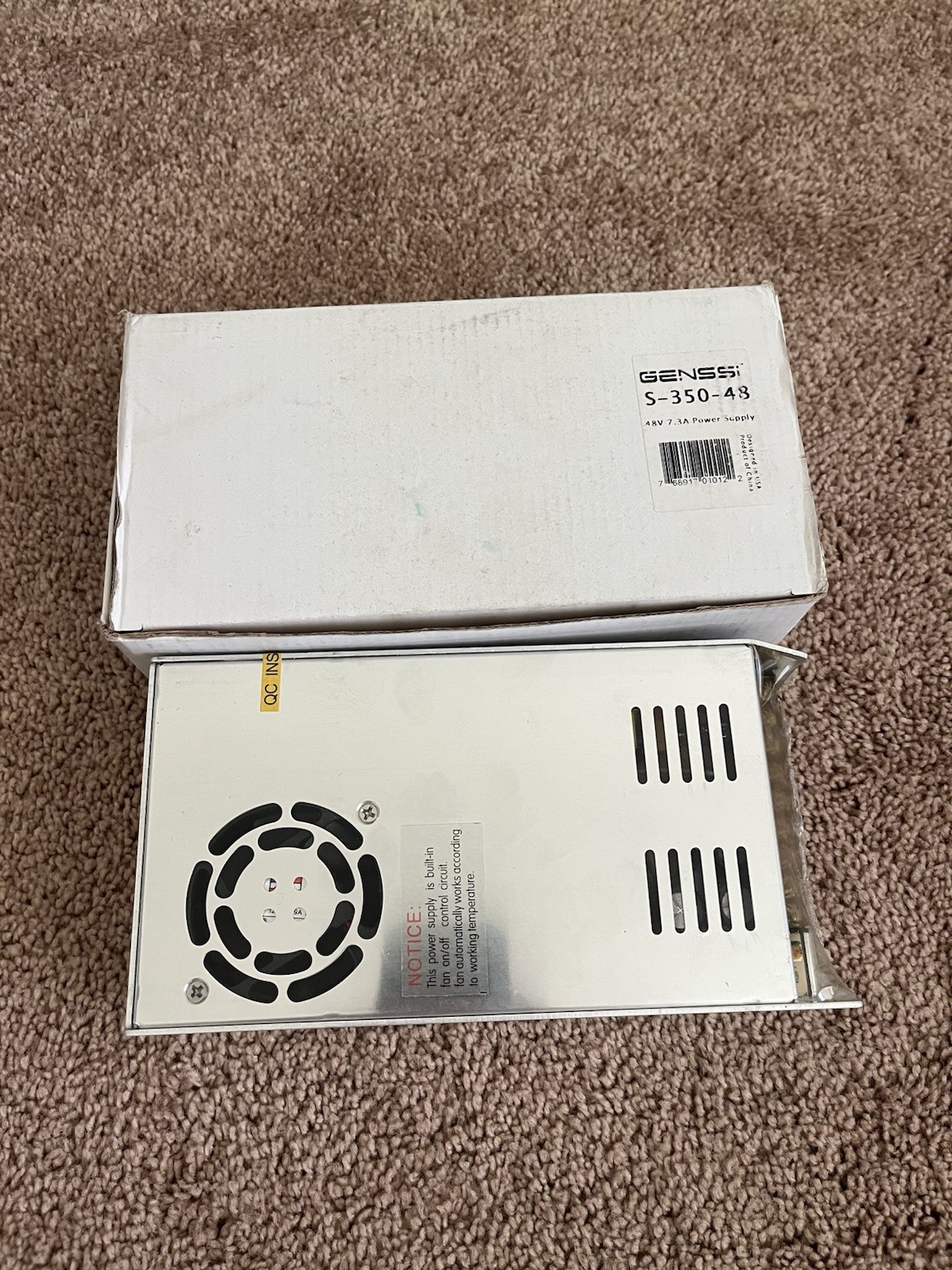 NEW Genssi S-350-48 350W 48V 7.30A 115/230V Switching Power Supply