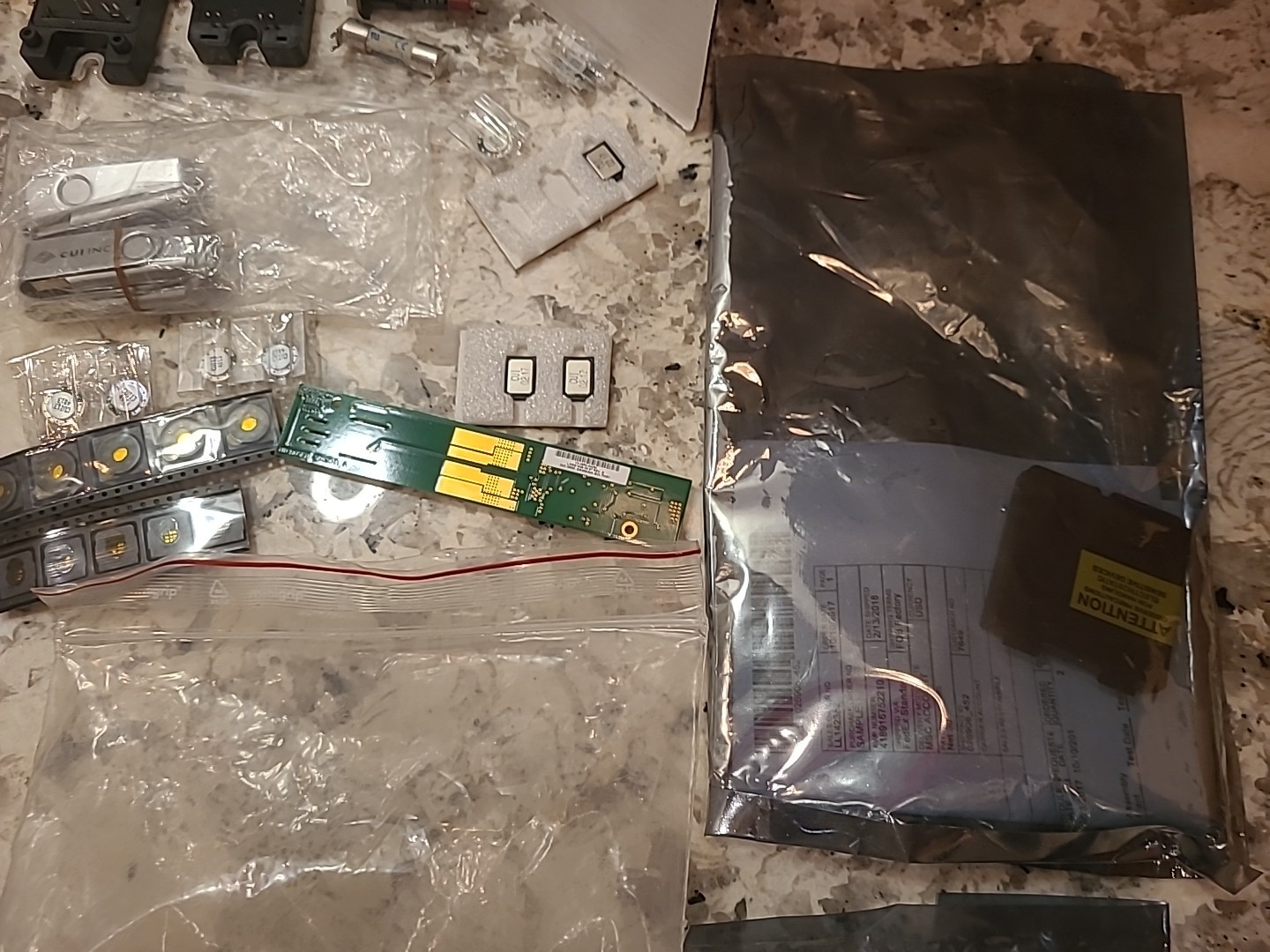 Microsemi Assorted Lot Of PARTS & COMONENTS