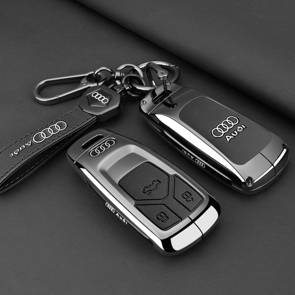 Zinc Alloy Fashion Car Remote Control Key Case Cover for Audi Q3 A4 A5 Q5 Q7 SQ7