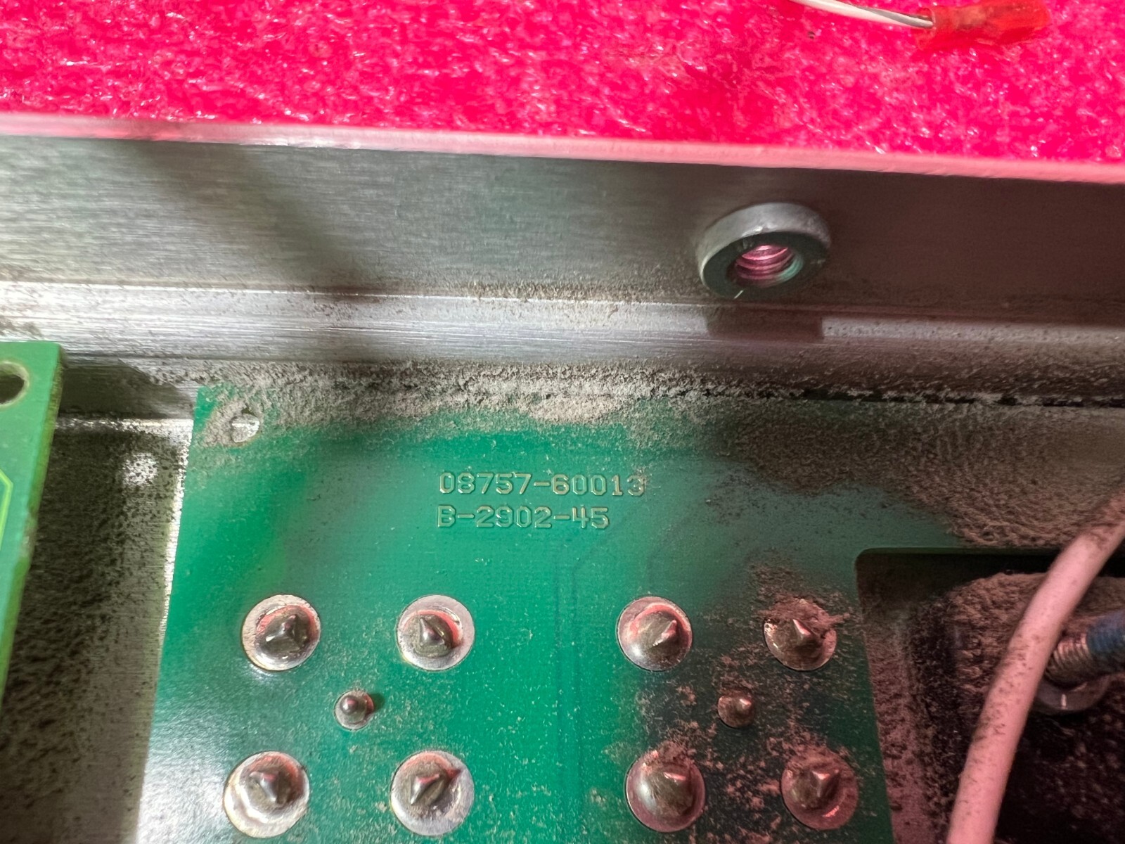 Agilent HP 8757D Scalar Network Analyzer Back Panel