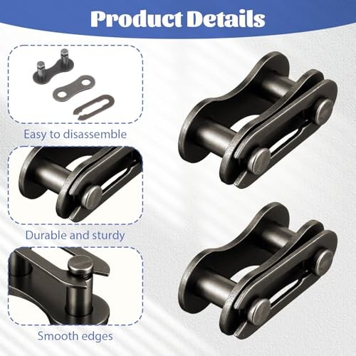 10Pcs Bike Chain Master Link for Bicycle Missing Link #41 Roller Chain