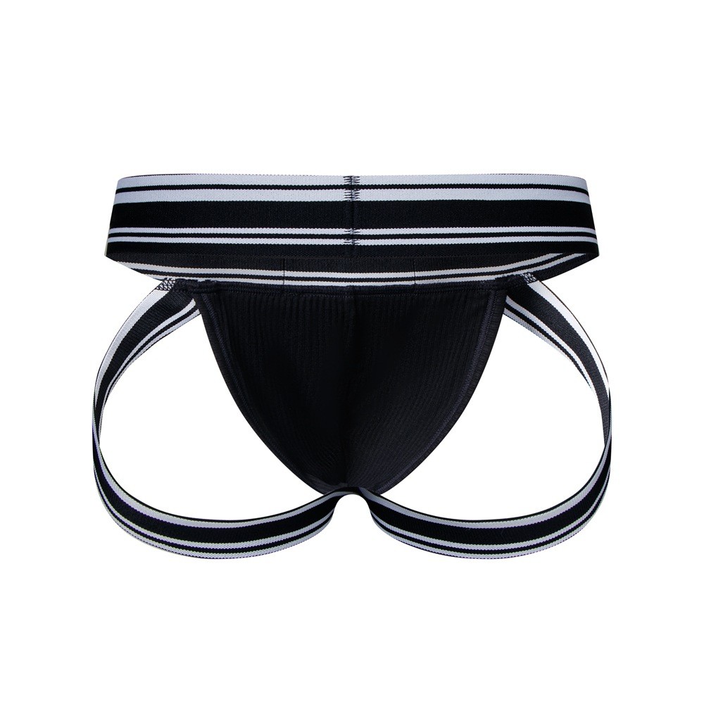 JOCKMAIL Men Sexy Briefs Low Rise Pouch Thong String Jockstrap Underwear