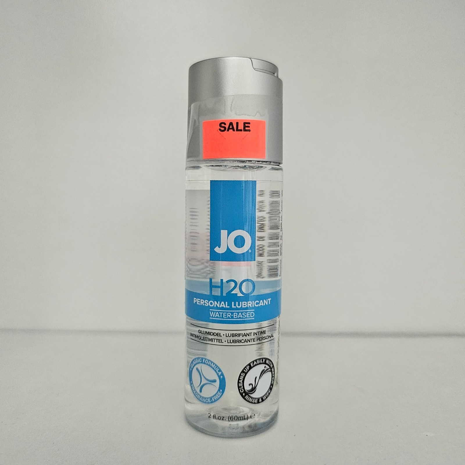 System JO H2O Original Water Based Lubricant 2oz
