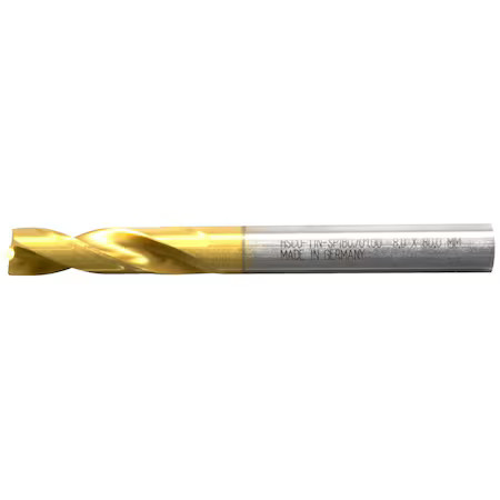 DENT FIX EQUIPMENT DF-1780T Weld Drill Bit, Titanium, Spot, Tin, 8 x80mm