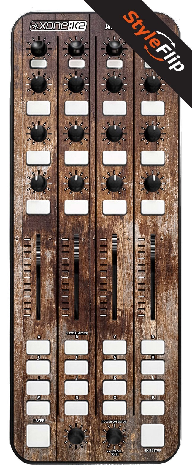 Allen & Heath XONE K2 Skins | Wood 1 | Protective Decal | StyleFlip Skins