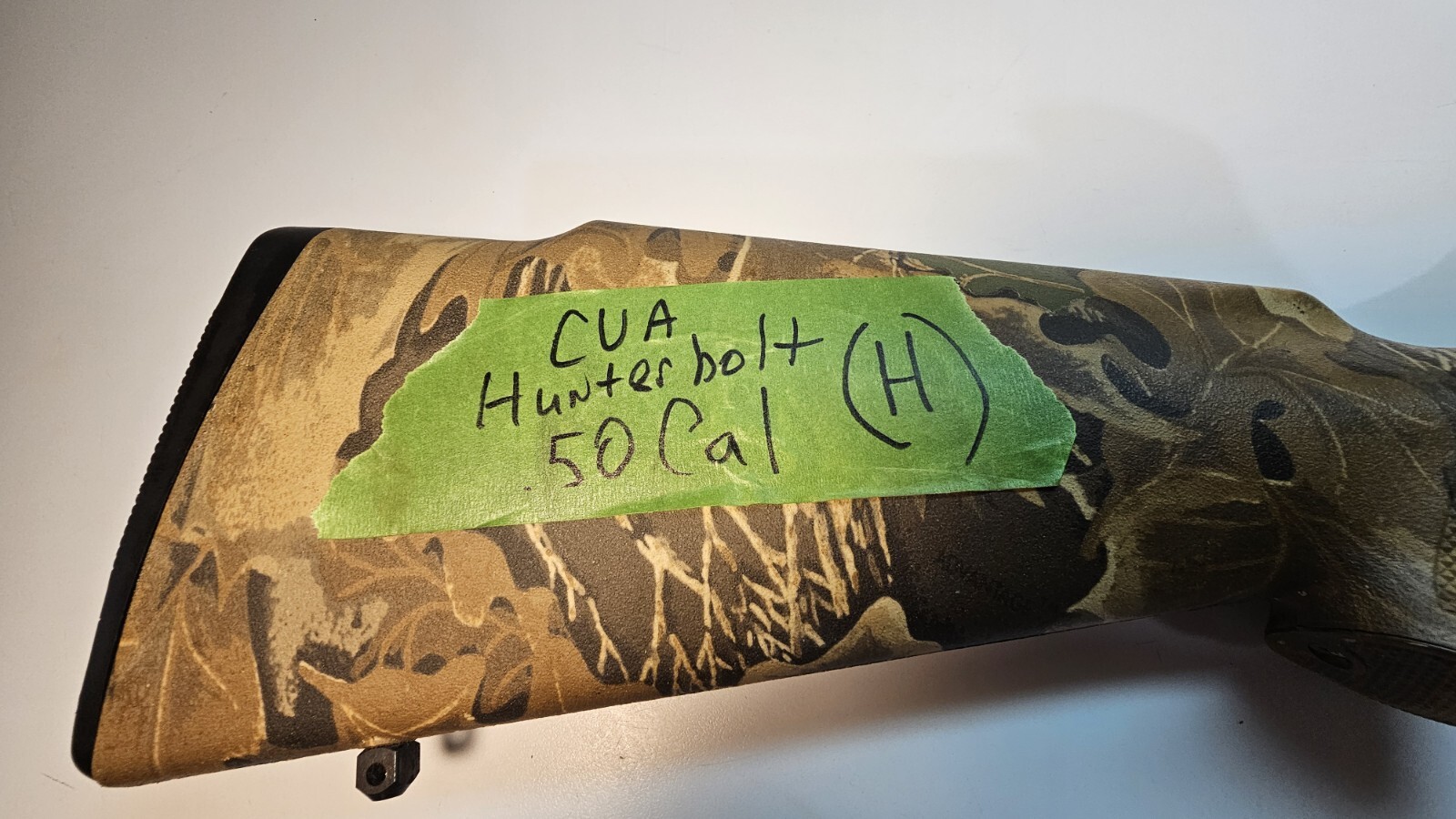 CVA Hunterbolt Inline Muzzleloader Rifle Camo Stock (H)