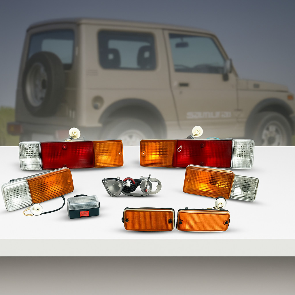 Turn Tail Brake Marker Complete Lights Set For Suzuki Samurai