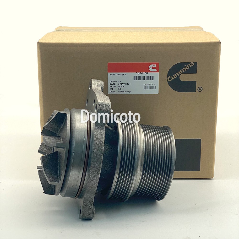 NEW Water Pump OE 3684450 For Cummins ISX ISX15 QSX QSX15 ISZ 15 3683651 4386576