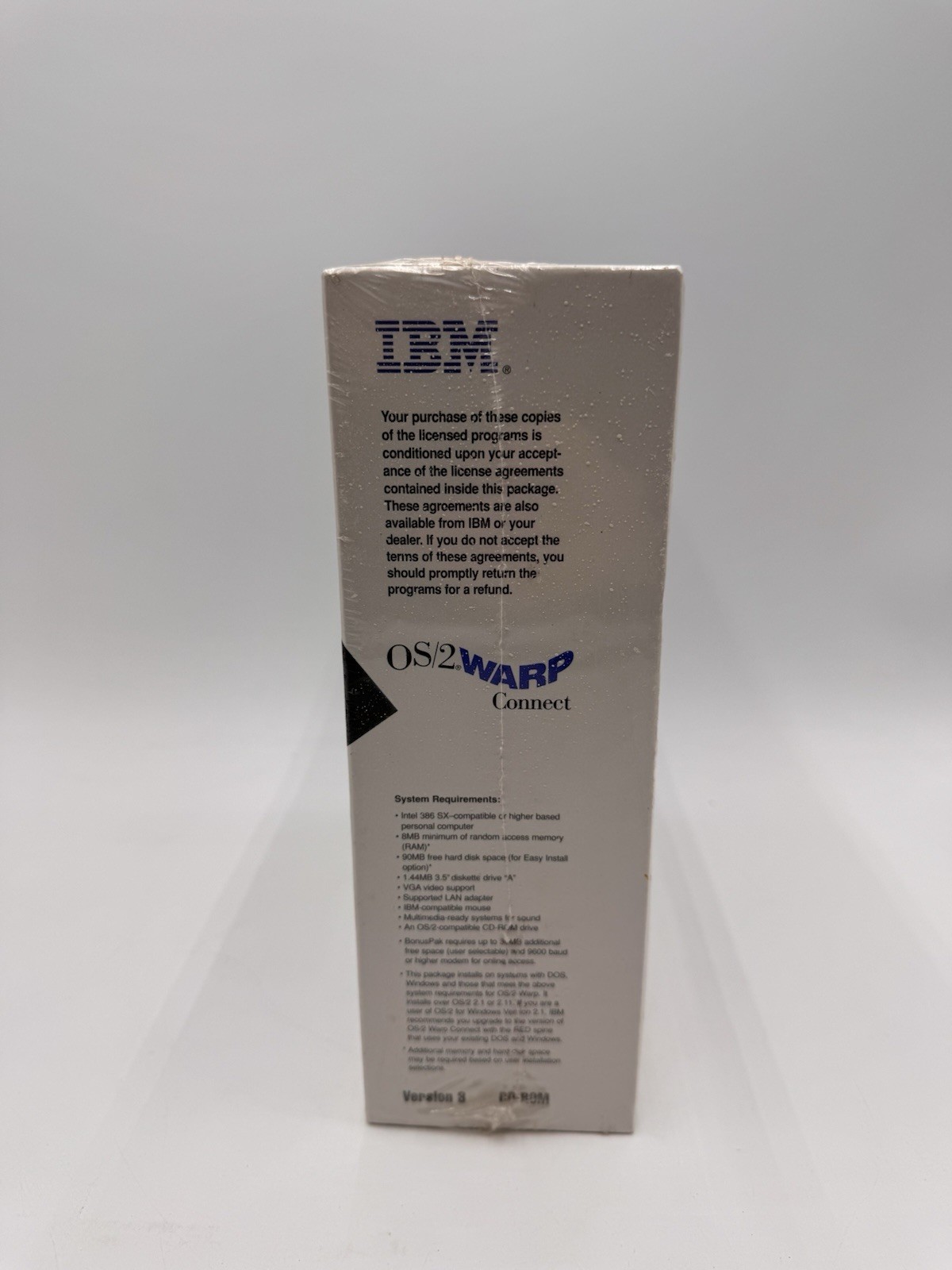 IBM OS/2 Warp Connect Version 3 CD-Rom Vintage Computer Software (NOS)
