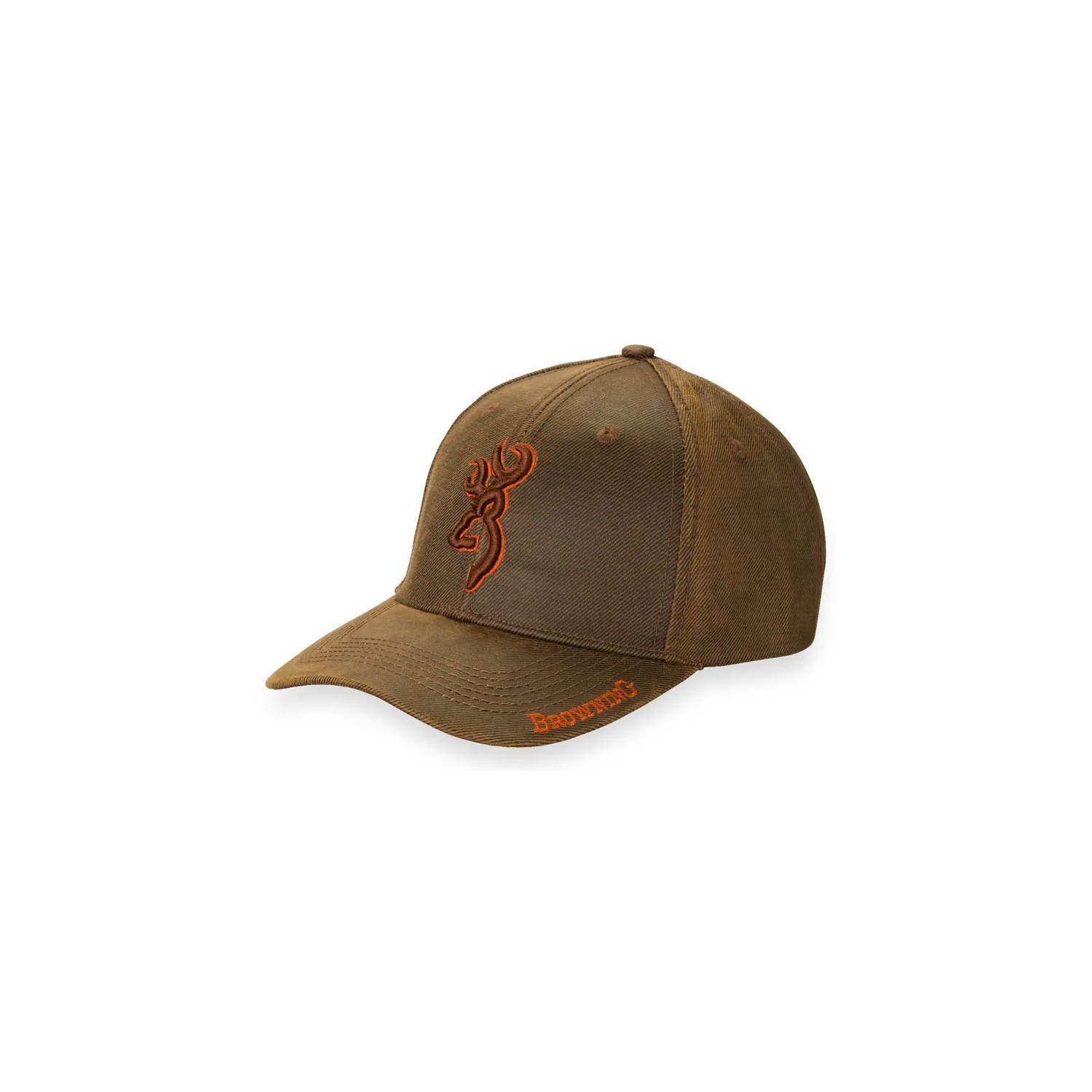 Browning Hook & Loop Closure Casual Cap Mens Hat, Rhino Brown - 308378881