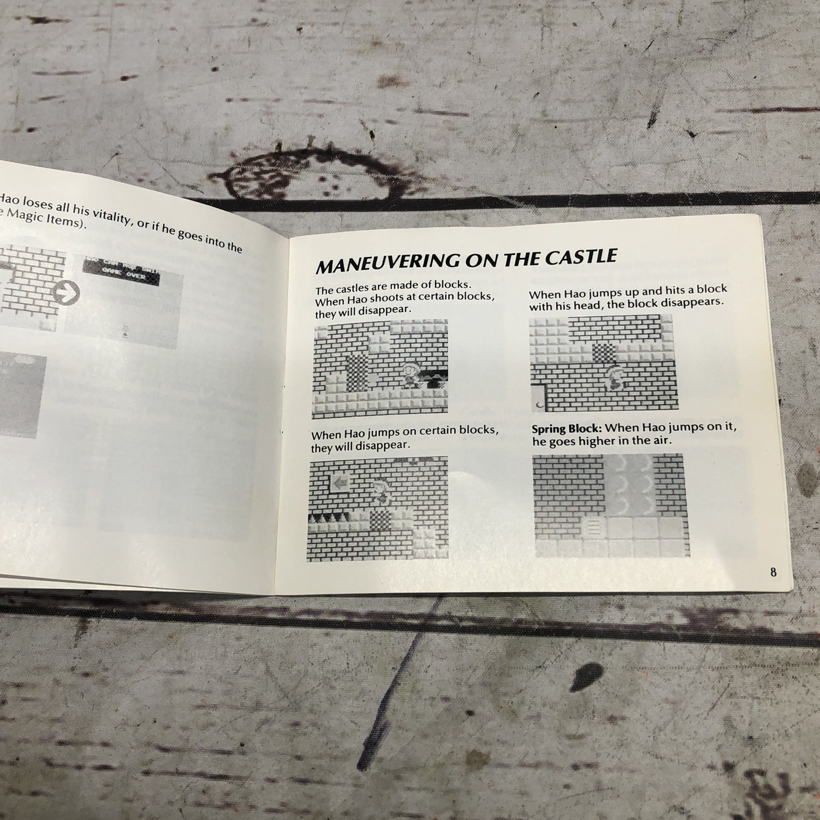Mystery Quest Manual Only Nintendo NES