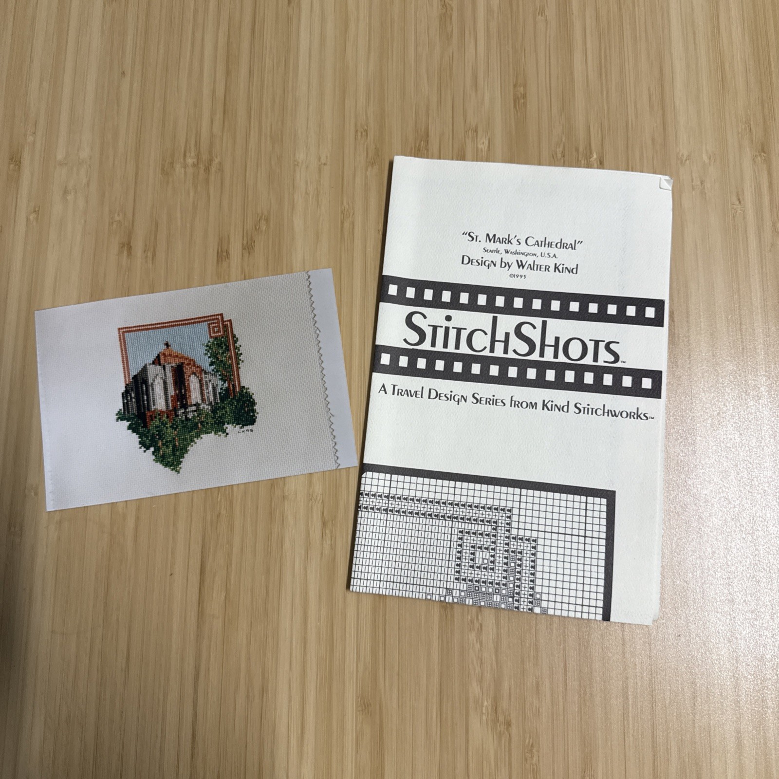 Kind Stitchworks St. Mark’s Cathedral Seattle WA Stitch Shots Pattern Chart