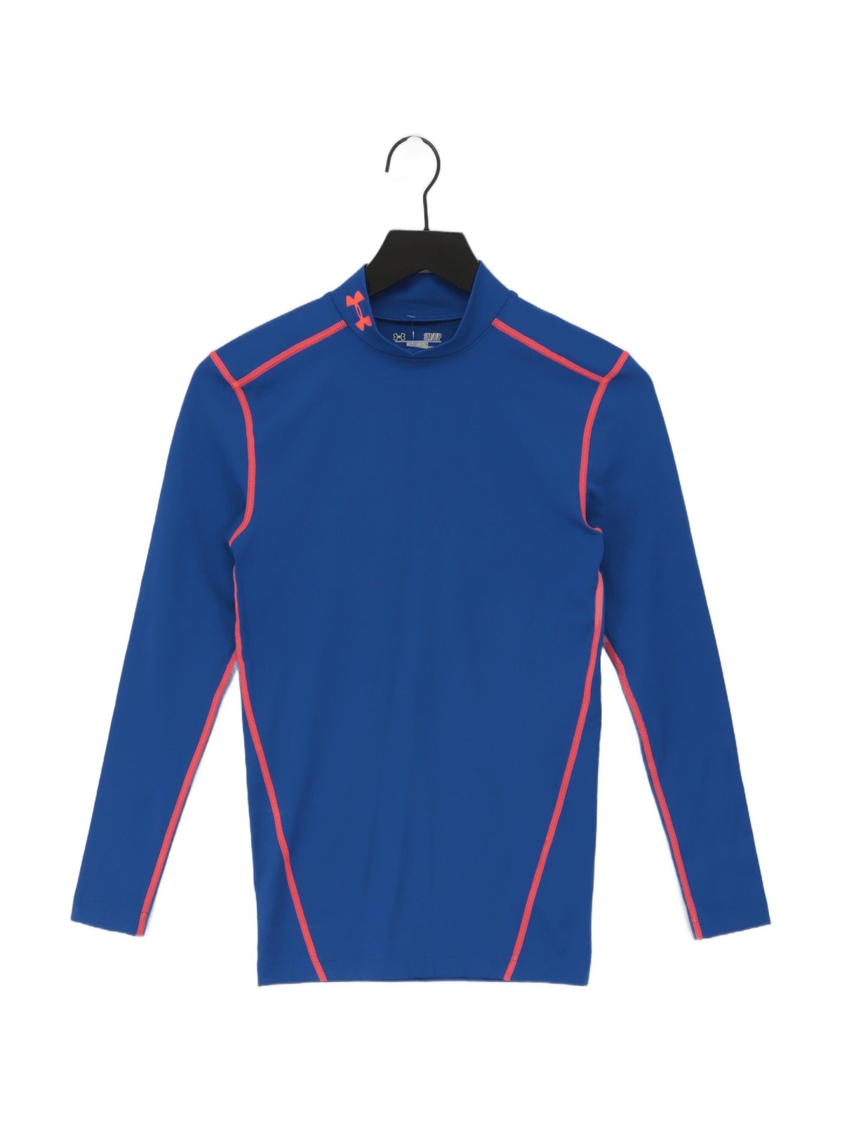 Under Armour Men's Loungewear S Blue Polyester with Elastane Mock Neck Basic