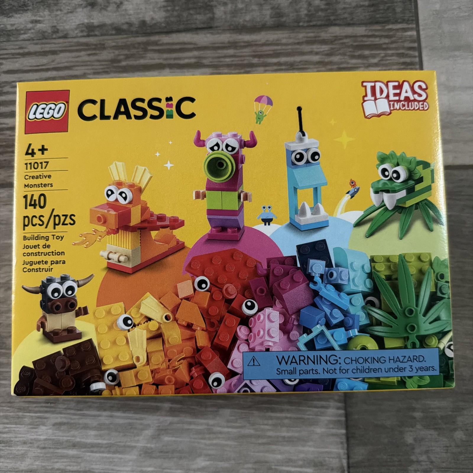 LEGO 11017 Classic: Creative Monsters - NEW in Damaged Box