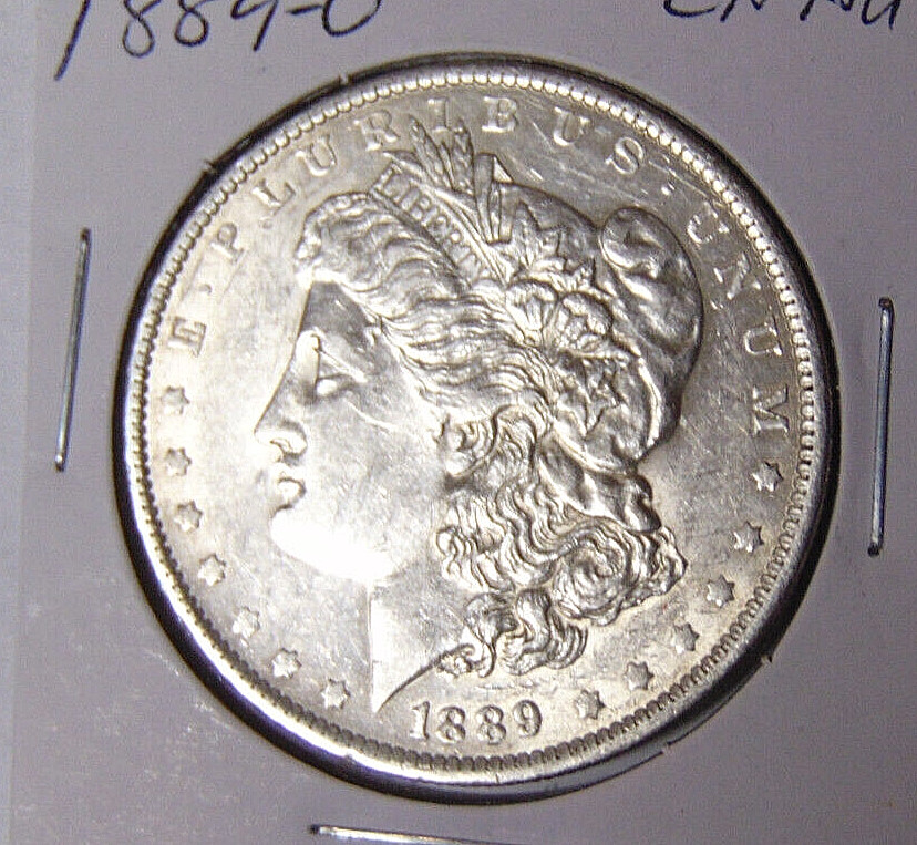 Choice AU 1889-O Morgan Silver Dollar About Uncirculated Detail (4423)