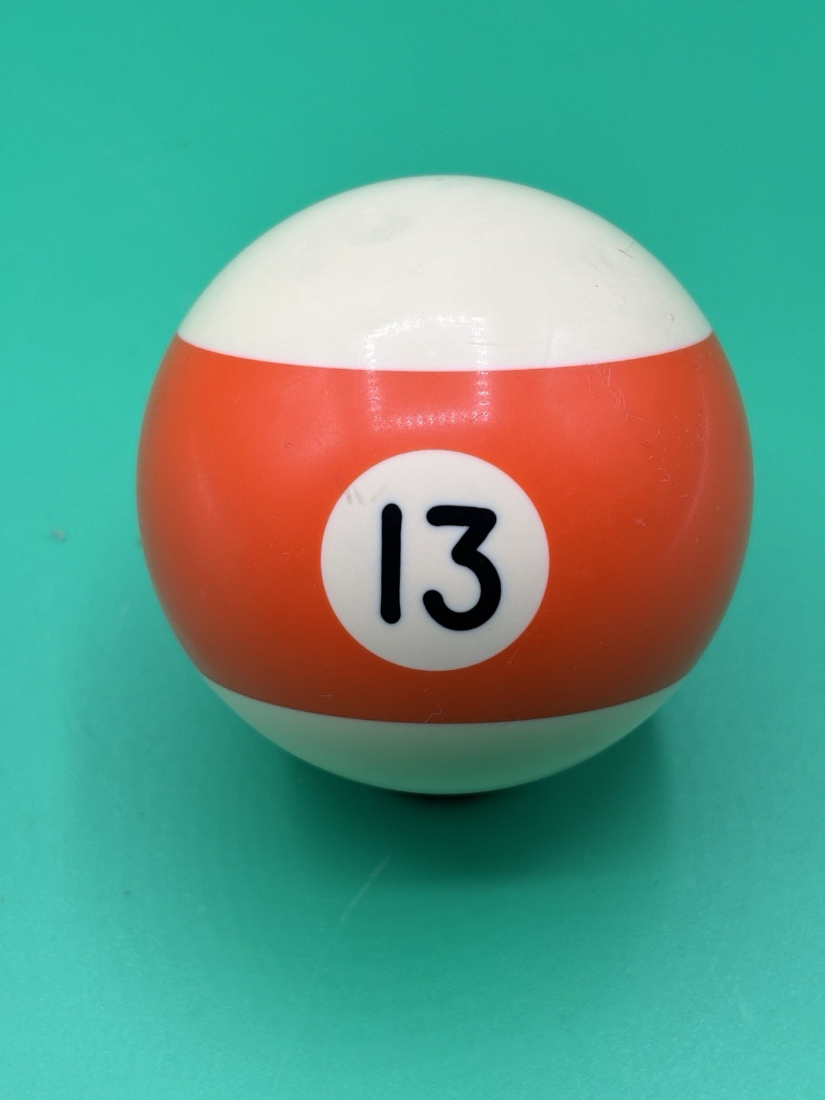 Vintage  Pool Table Replacement Ball 2 1/4"