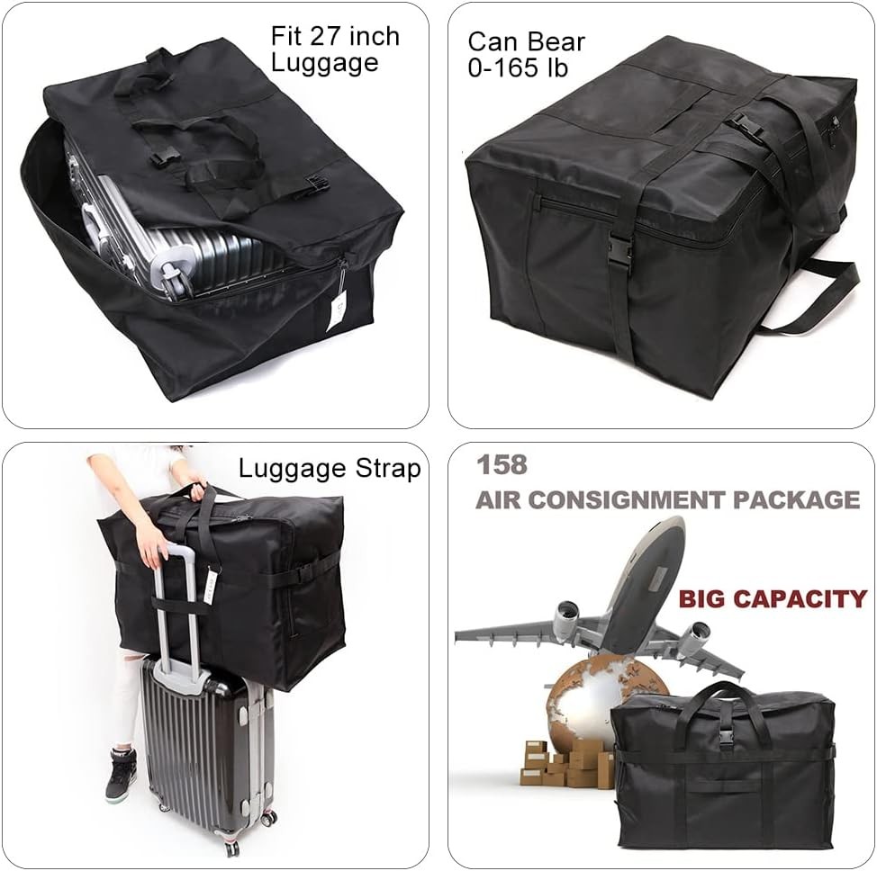Travel Duffle Bag Storage Foldable Weekender Bag Moving Hospital