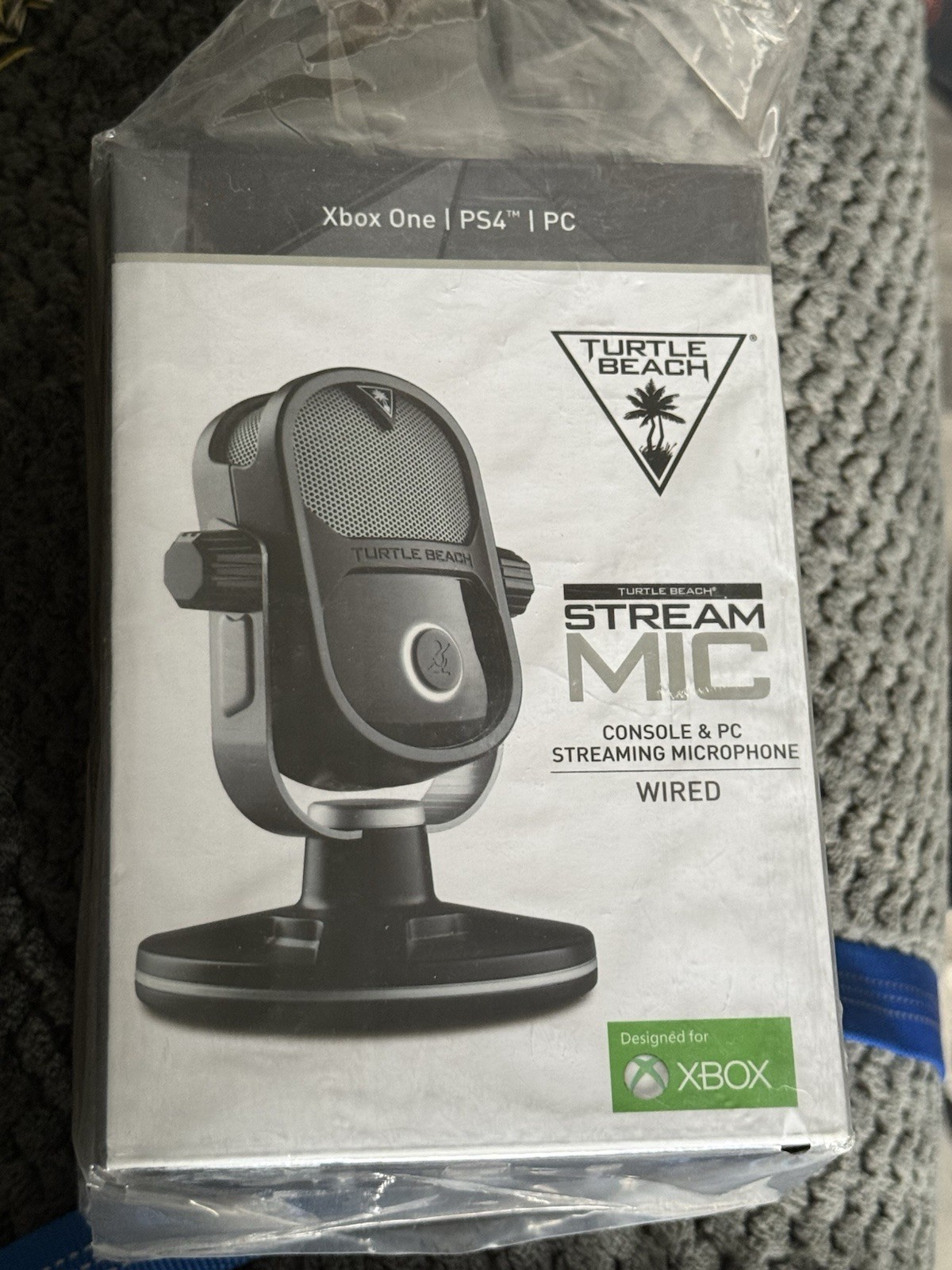 Xbox PS4 PC Turtle Beach Stream Mic Wired Streaming Microphone Twitch New