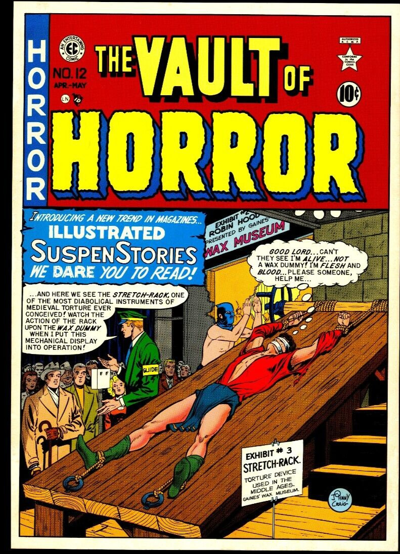 EC COVERS: THE VAULT OF HORROR NO. 12