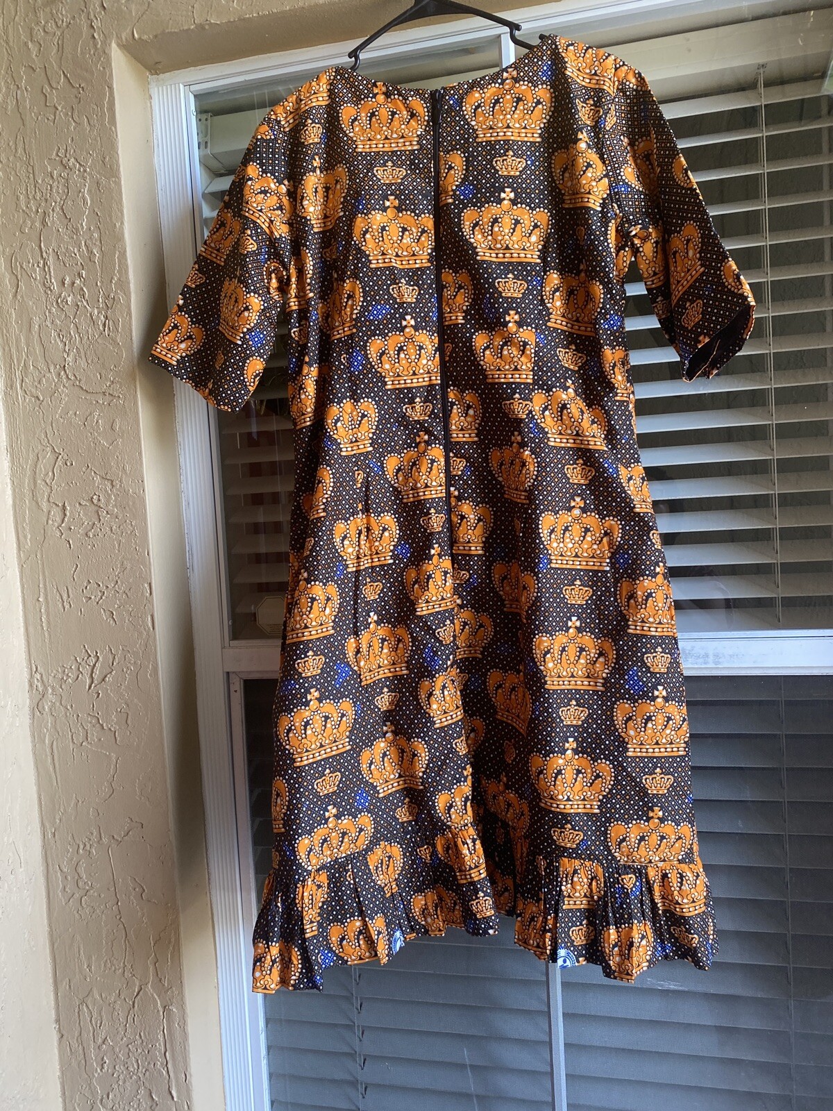 STYLISH ELEGANT NIGERIAN WAX ANKARA DRESS ( CULTURAL& ETHNIC CLOTHING AFRICA )