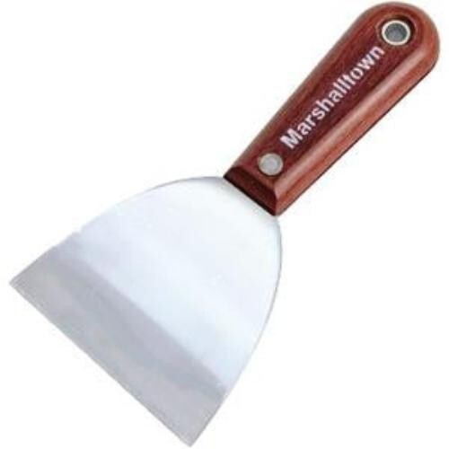 Marshalltown - 3" Stiff Scraper-Rosewood Handle #15078
