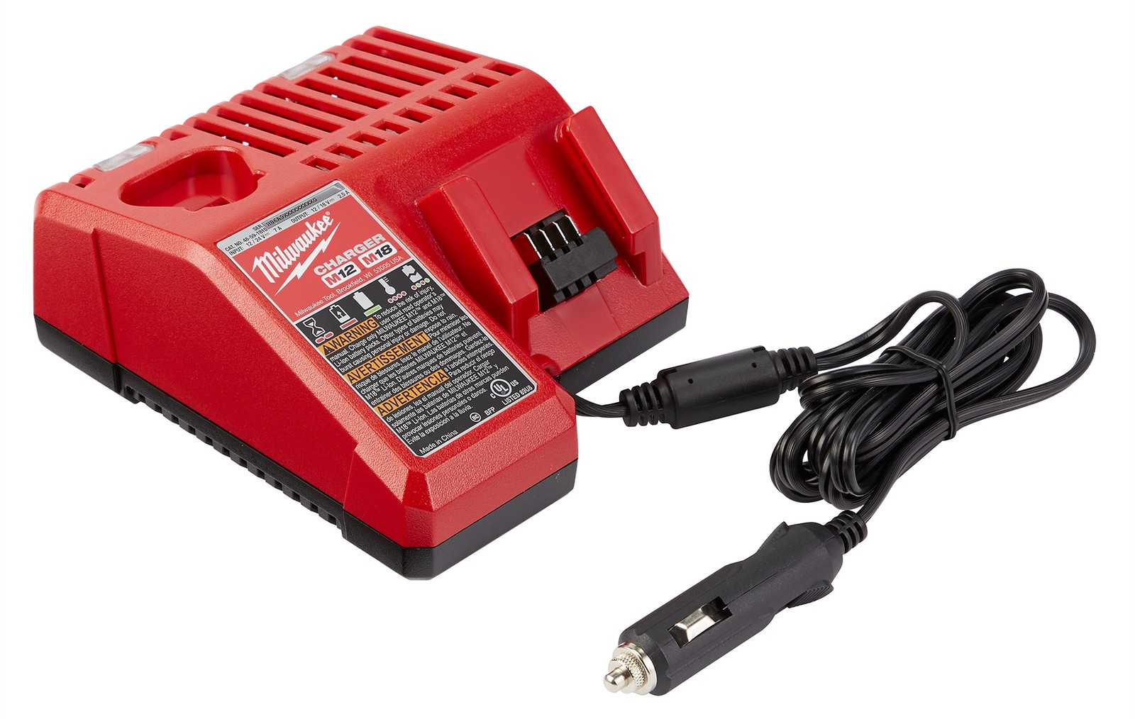 Milwaukee Tool 48-59-1810 M18 / M12 Vehicle Charger