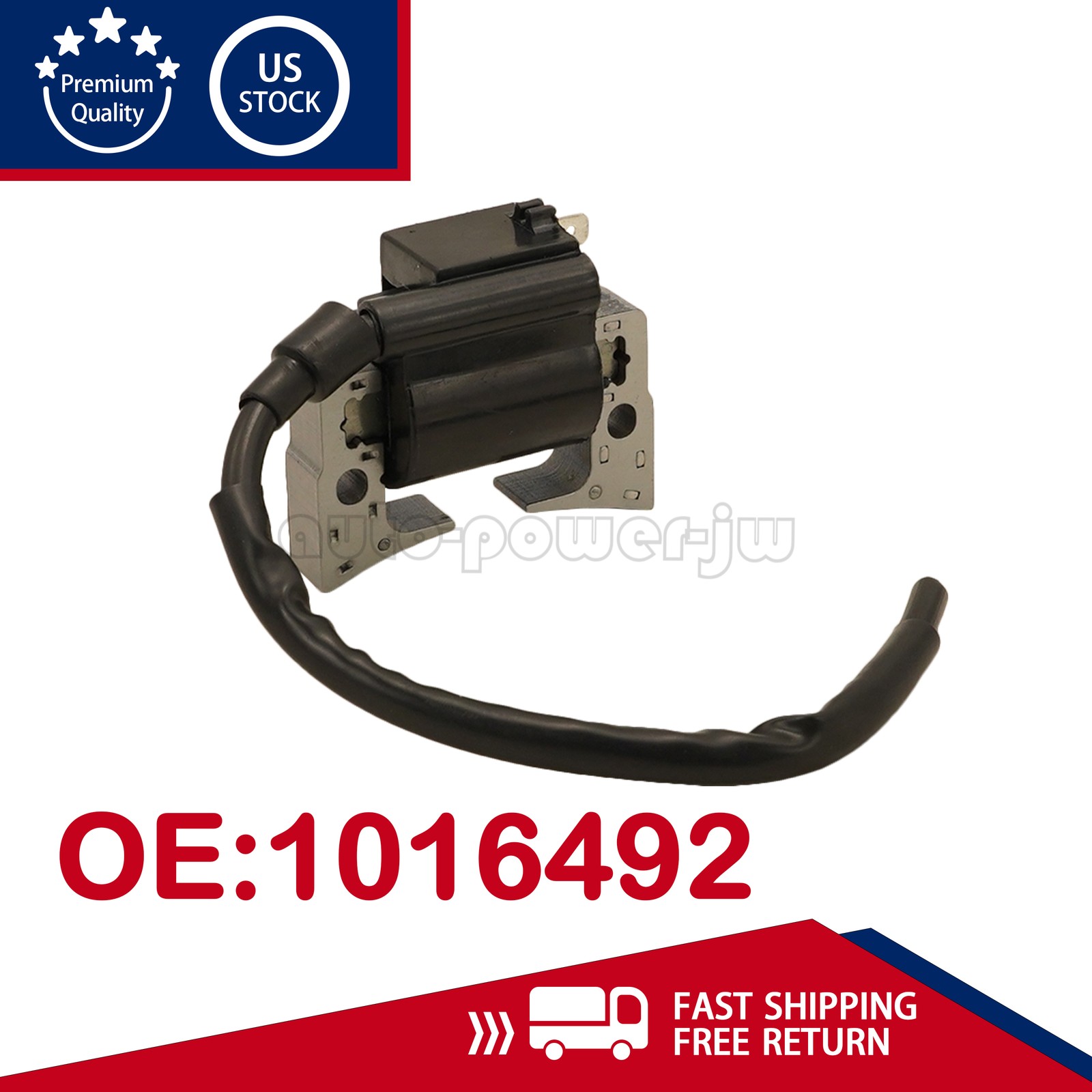 For 92-96 Club Car DS FE290 FE350 Gas Golf Cart Ignitor Ignition Coil 1016492