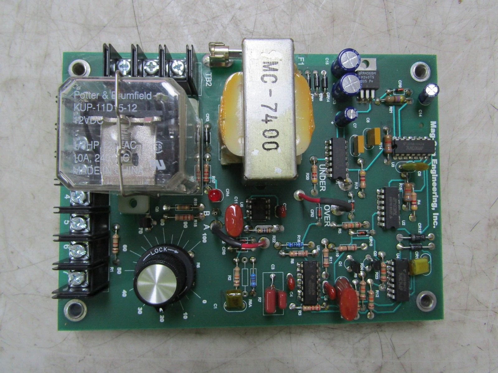 💥MAG-CON ENGINEERING MC-7400 POWER CONTROL BOARD