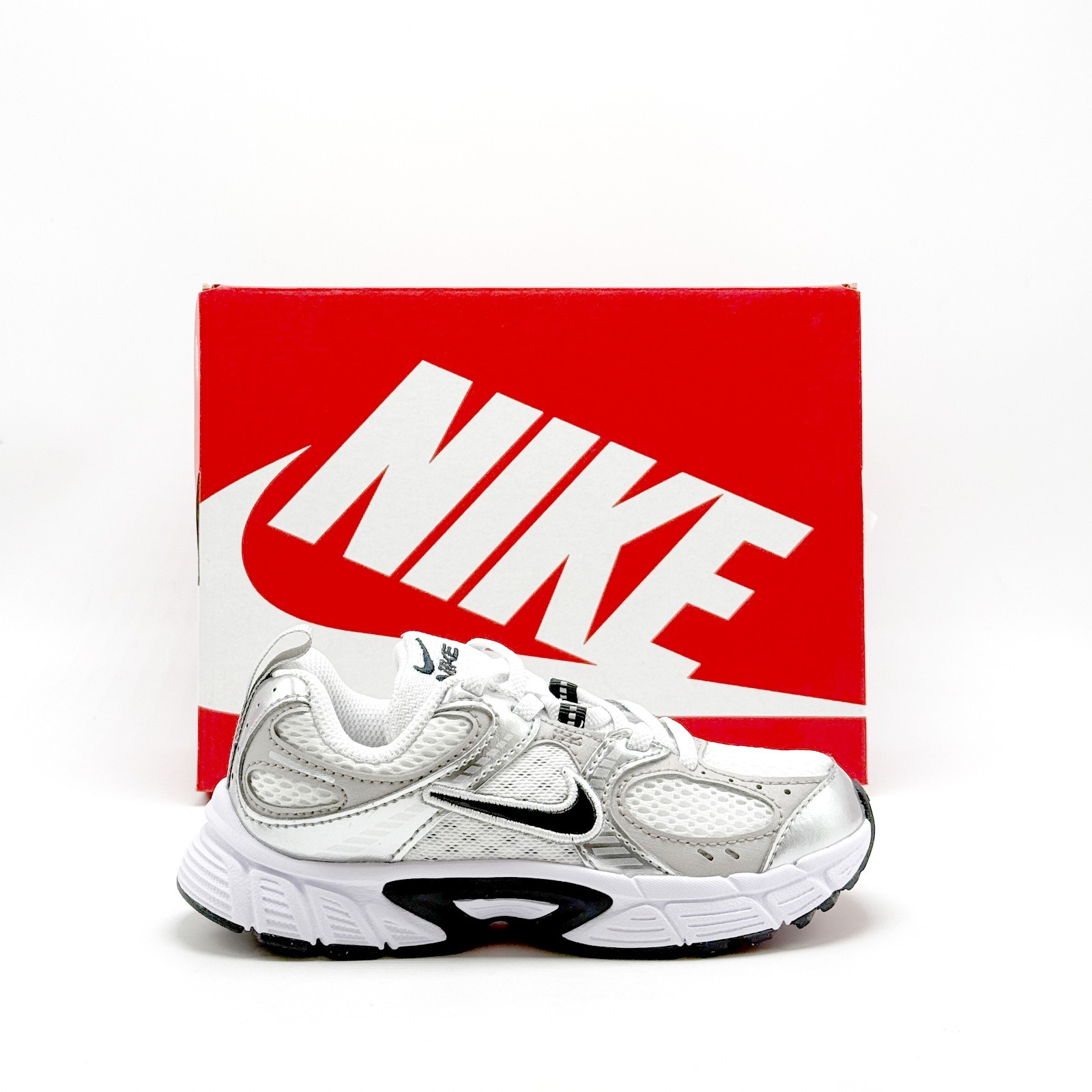 *NEW* Pre-School Kids Nike V5 RNR (PS) WHITE / VAST GREY (HQ6412-100) 👍