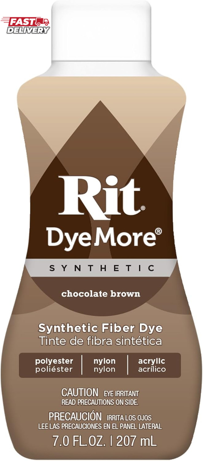 Rit Dyemore Liquid Dye, Chocolate Brown 7-Ounce
