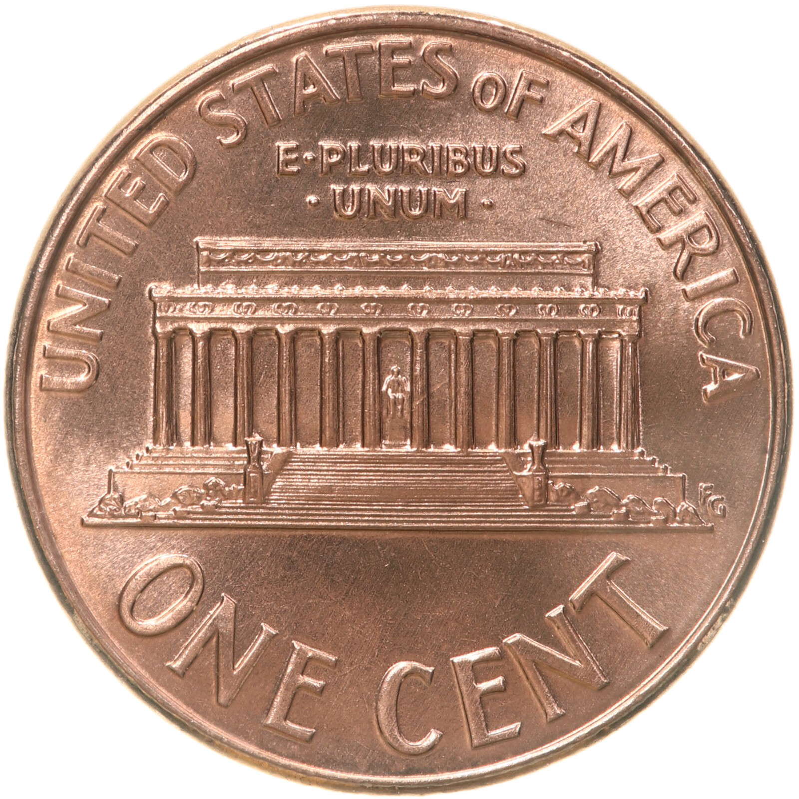 2001 D Lincoln Memorial Cent Choice BU Penny US Coin