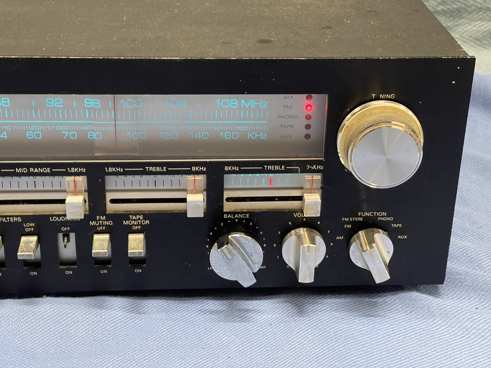 Vintage Amplifier Audio Reflex AR-164 Black Tested