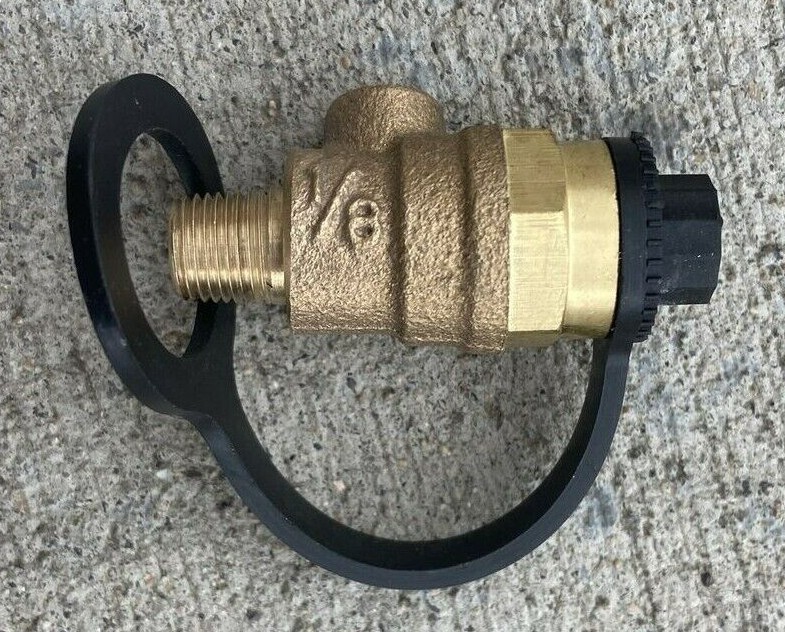 OEM Wilkins Replacement 1/8" x 1/4" NPT Test Cock - Backflow Preventer Valve