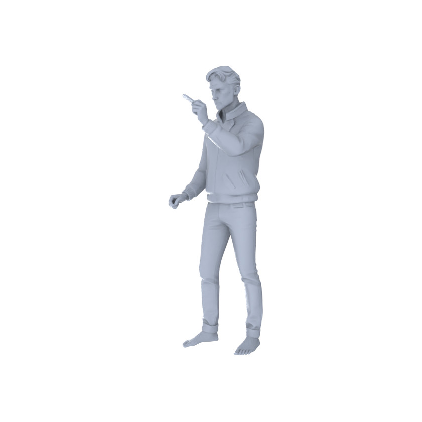 MRY-SFW 1:87 Modern Trend Mix Style Children Multi-Pose Six-Person Set