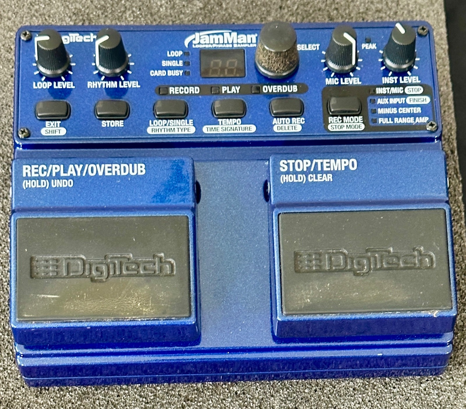 DigiTech JamMan Looper - Blue